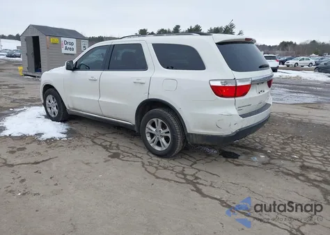 2012 Dodge Durango Crew z USA, uszkodzony, nr VIN 1C4RDJDG6CC318037